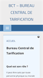 Mobile Screenshot of bureaucentraldetarification.com.fr